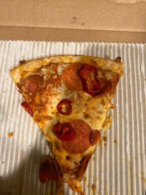 Double pepperoni?