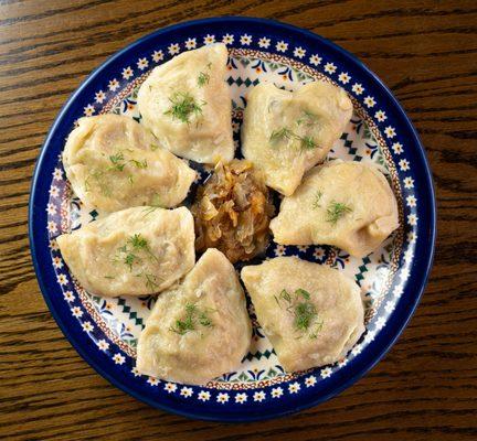 Cabbage & Mushroom Pierogi