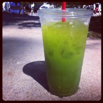 Agua Fresca - spinach, pineapple, mango