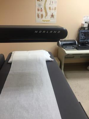 Dexa bone scan table