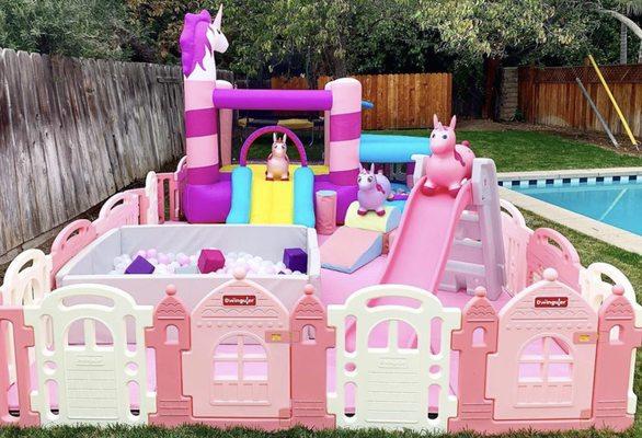 MAGICAL UNICORN SOFT PLAY RENTAL