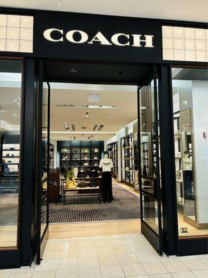 Exterior of the store @ Coach