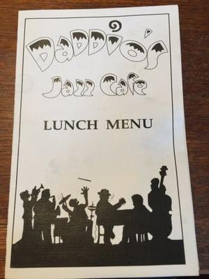 Lunch menu