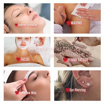 Book your Appointment Online now. www.citythreading.com