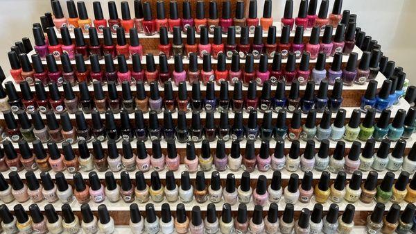 Pick your favorite colour! So many Opi