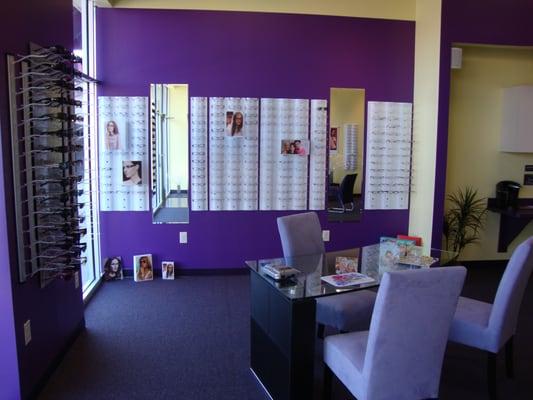 Our Optical has a wide variety of frames!