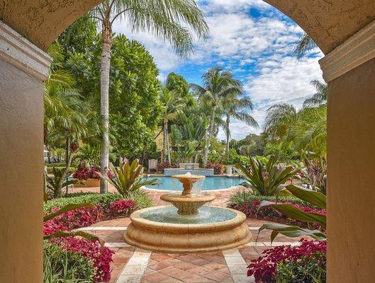 Walkway to Pool