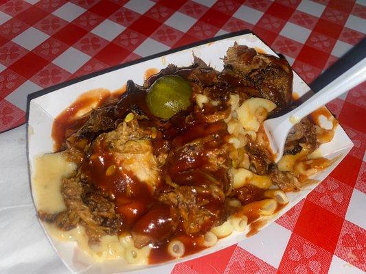 Pulled Pork Mac-n-Cheese