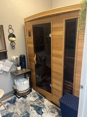 Infrared Sauna and EB Foot Detox