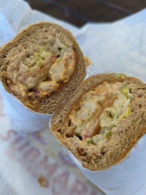 Southwest Chicken on wheat