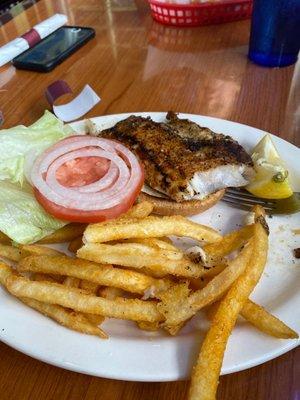 Grouper Fillet Dinner