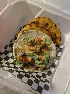 Cauliflower taco