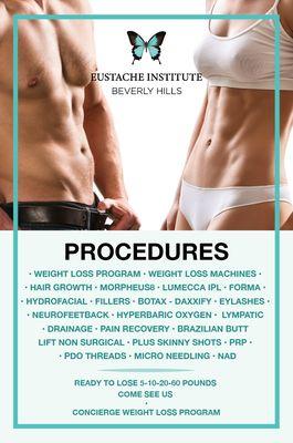 Procedures We Offer