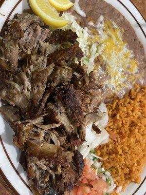 Carnitas Plate