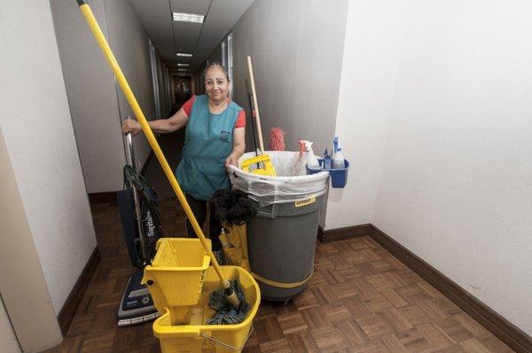 With our Janitorial Division, we can maintain the interior of your buildings, too.