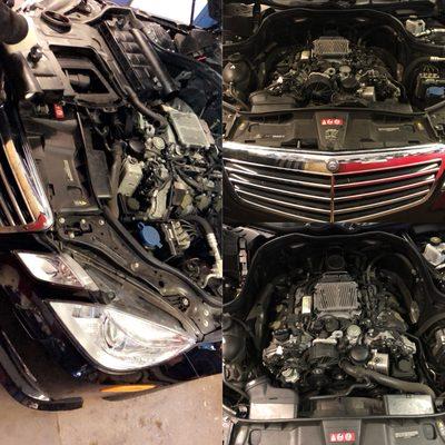 Mercedes Benz E-series full engine swap. we stand behind our work for as long as it takes