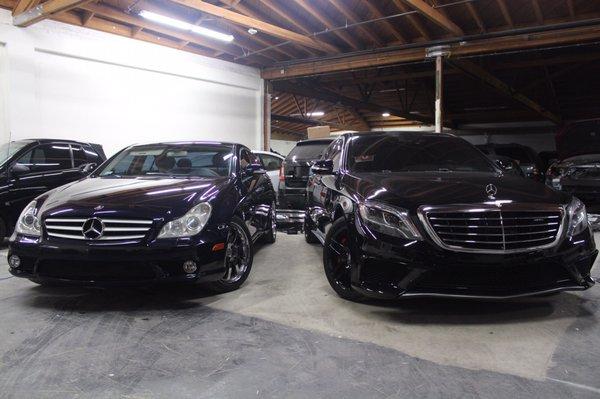 Mercedes Benz CLS 55 AMG & S63