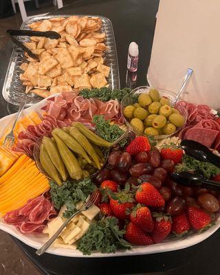 Custom charcuterie platter