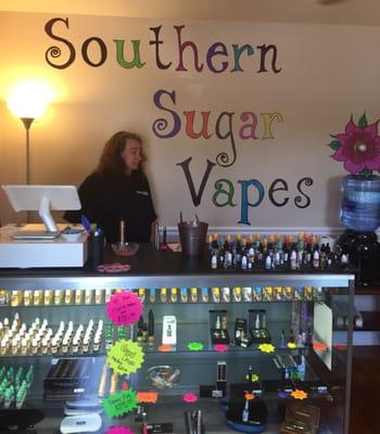 Tons of equipment and 48 juice flavors!