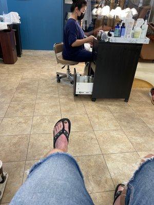 Pedicure!