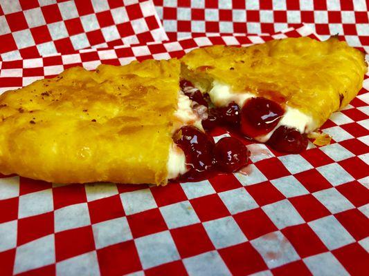 Try our new Cherry cheesecake Fried pie!