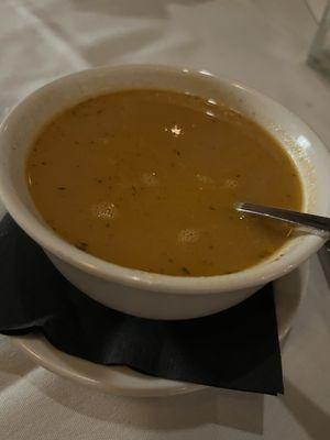 SHRIMP & LOBSTER BISQUE - CUP