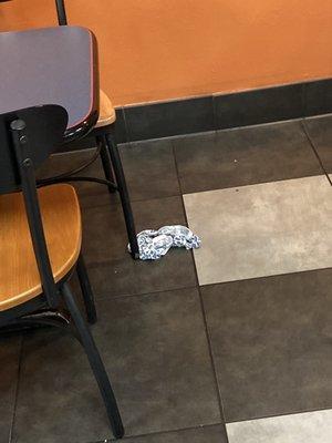 Someone is was getting down freaky n left they undies