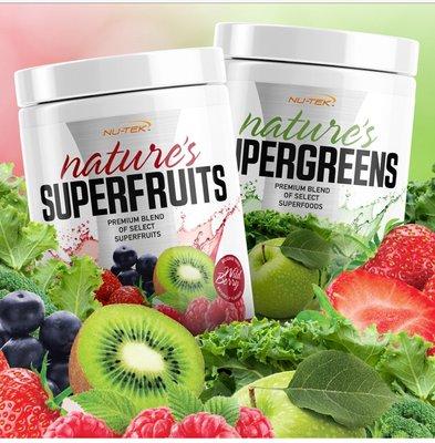 Get a serving of your fruits & greens in a convenient powder