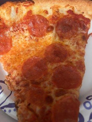 Huge Pepperoni Pizza slice $3.50