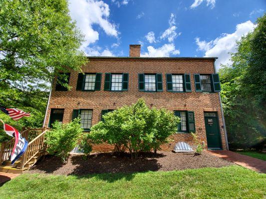 The Laurel Museum is located in millworkers' housing from the 1840s.