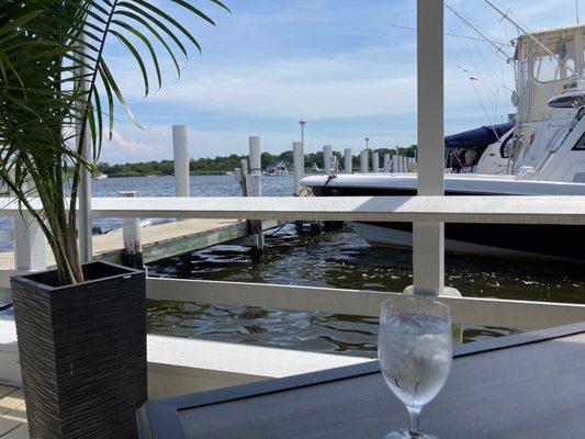 Lunch with a view that can't be beat!