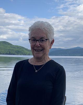 Jill on Lake George