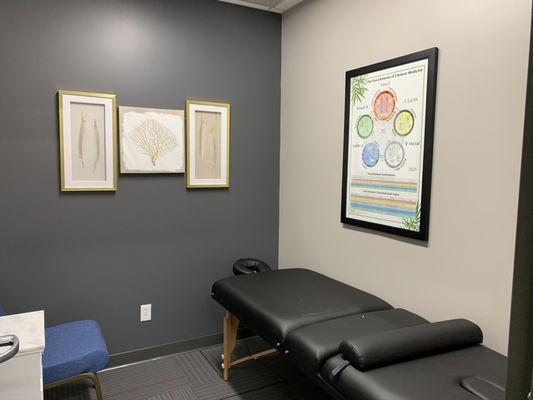 Acupuncture rooms