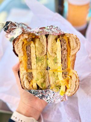 Ultimate Combo Breakfast Sandwich