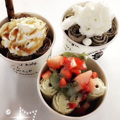 Chocolate Lover, Oreo Storm and Javocado.