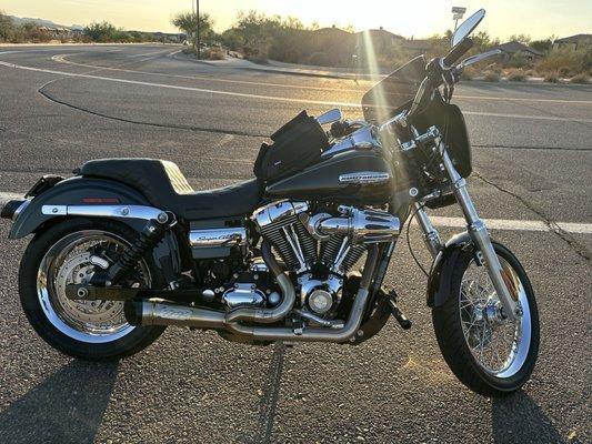 2010 HD Dyna Super Glide Custom