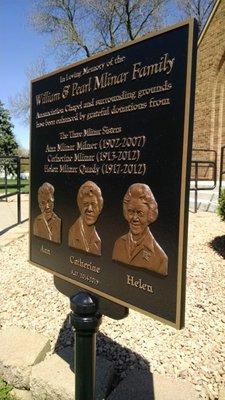 Bronze Dedication Plaque