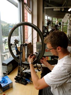 Our highly skilled mechanics have experience in all aspects of bicycle maintenance and service.