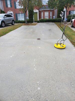 Clean Driveway after