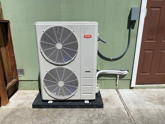 Multi Zone Ductless Finish Heat Pump