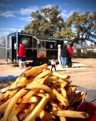 Fresh cut fries