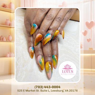 Love yourself with a beautiful nail set today at Lotus Nail & Spa of Leesburg!