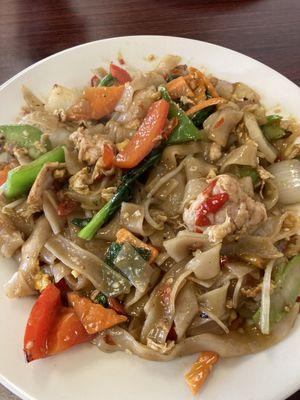 Spicy Thai Noodles with Pork- very good