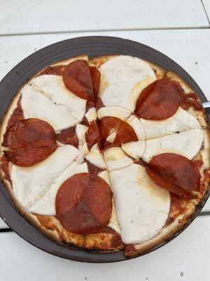 Gluten free dairy free pizza