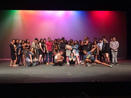 Silver Creek Musical Theater 2017 r.Rivas and class