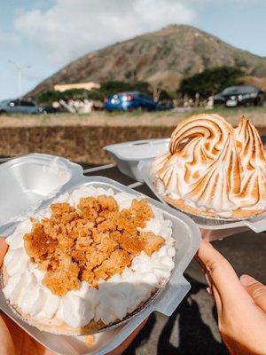 pumpkin crunch & meyer lemon meringue