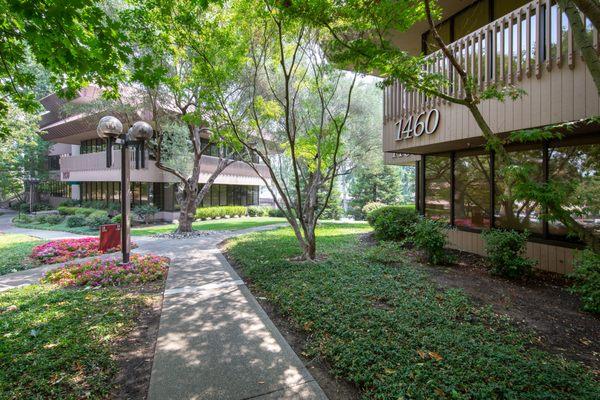 Exterior of the office at 1460 Maria Lane, Suite 300 in Walnut Creek.