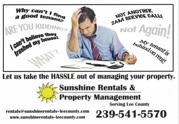 Sunshine Rentals & Property Management Inc