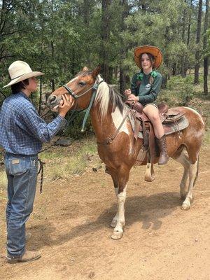 We do pony Rides for all ages.