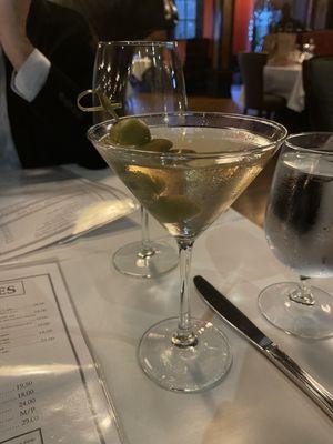 Dirty Martini/delicious